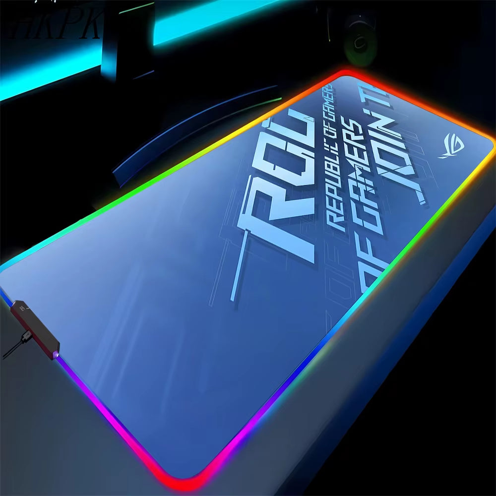 Black Mouse Pad, Gaming Mouse Pad, Anime Gaming Pad, Gaming Rug, Computer XXL Cute Mouse Pad, Large Gaming Keyboard Rug.