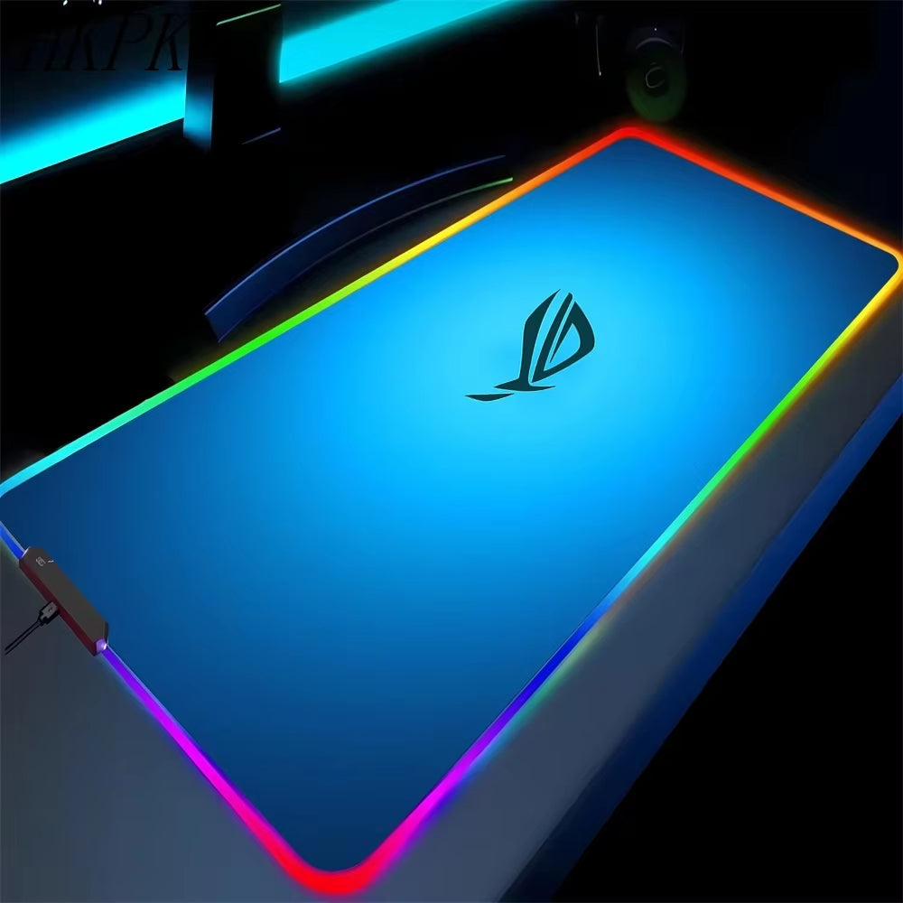 Black Mouse Pad, Gaming Mouse Pad, Anime Gaming Pad, Gaming Rug, Computer XXL Cute Mouse Pad, Large Gaming Keyboard Rug.