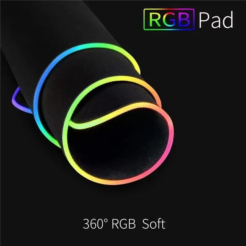 Black Mouse Pad, Gaming Mouse Pad, Anime Gaming Pad, Gaming Rug, Computer XXL Cute Mouse Pad, Large Gaming Keyboard Rug.